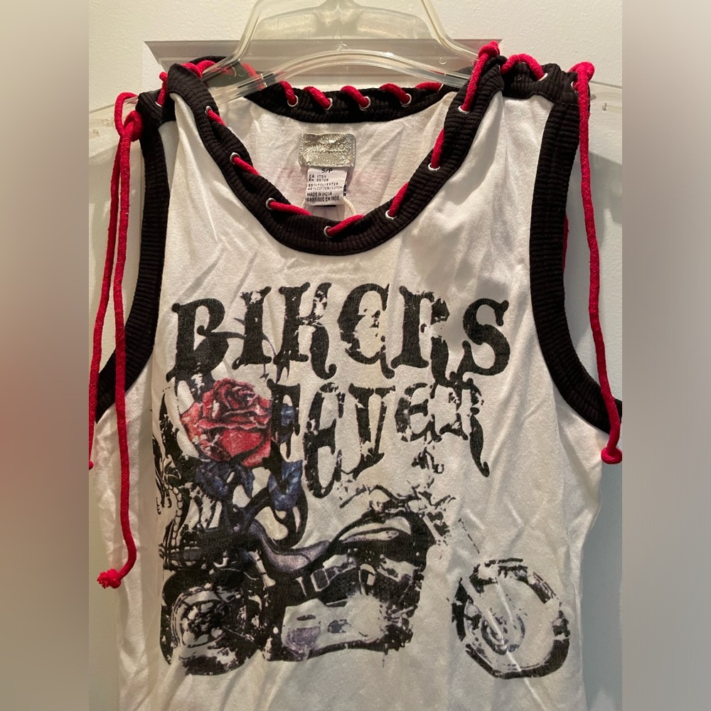 Unique” Bikers Fever” Tank Top